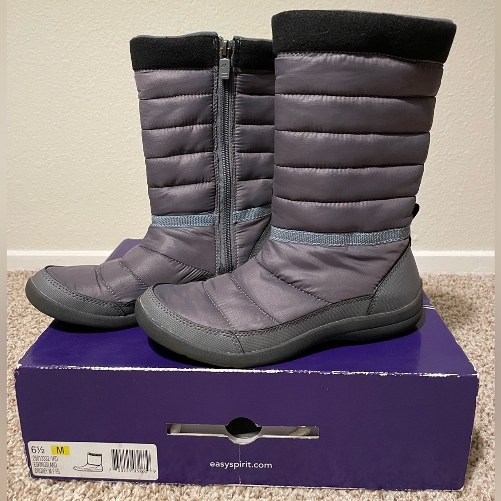 Easy Spirit Gray Cold Weather Boots